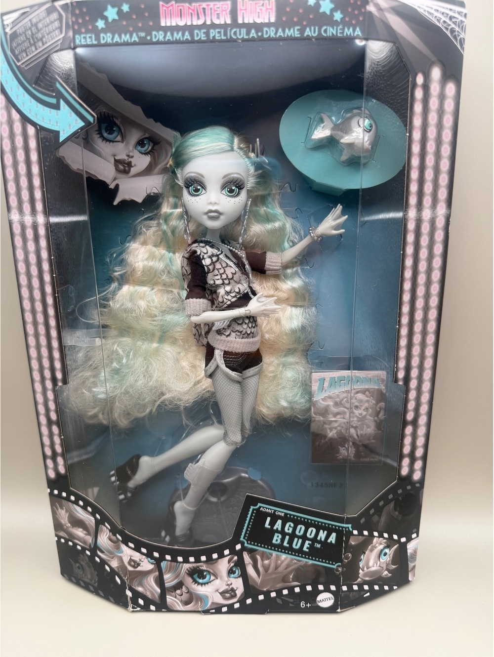 Monster High Reel Drama Lagoona Blue Doll NEW in Box